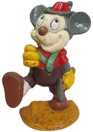 Fake Mickey Mouse Doorstop