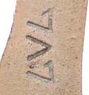 LVL doorstop marking