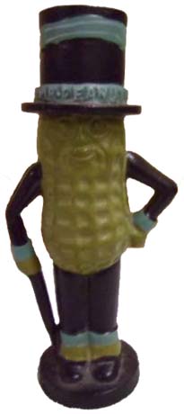 Fake Mr. Peanut Doorstop